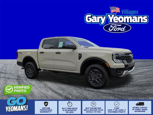 Desert Sand 2026 Ford Ranger Pickup Truck Four-Wheel Drive Automatic