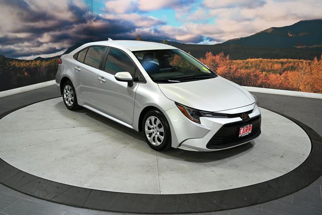 Classic Silver Metallic 2023 Toyota Corolla Sedan Front-Wheel Drive Continuously Variable Transmission
