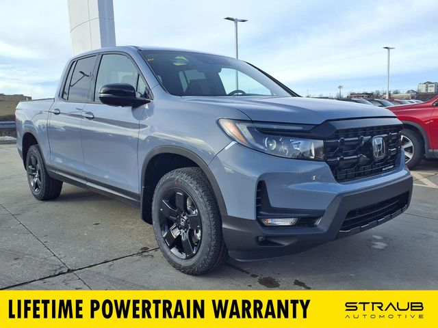 Sonic Gray Pearl 2026 Honda Ridgeline Black Edition AWD Pickup Truck All-Wheel Drive 9-Speed Automatic