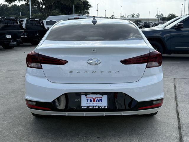 2020 Hyundai Elantra Value Edition White at Emmons Autoplex