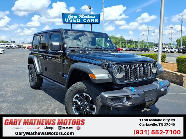 Black Clearcoat 2025 Jeep Wrangler 4xe SUV / Crossover Four-Wheel Drive 8-Speed Automatic