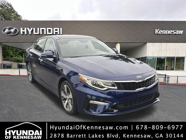 Horizon Blue 2019 Kia Optima Sedan Front-Wheel Drive 6-Speed Automatic