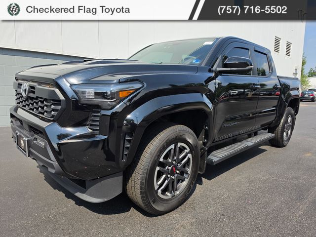 Black 2024 Toyota Tacoma Pickup Truck Four-Wheel Drive 8-Speed Automatic