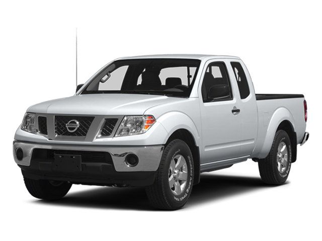 Glacier White 2014 Nissan Frontier S King Cab RWD Pickup Truck 4X2 5-Speed Automatic Overdrive