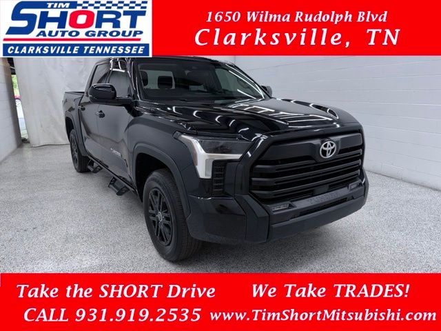 Midnight Black Metallic 2024 Toyota Tundra Pickup Truck Four-Wheel Drive Automatic