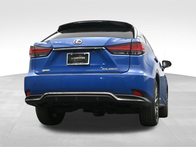 2022 Lexus RX 450h F Sport 34