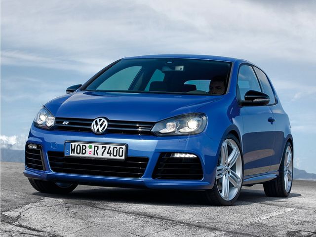 Gray 2013 Volkswagen Golf R Hatchback All-Wheel Drive 6-Speed Manual