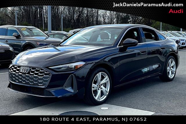 Firmament Blue Metallic 2025 Audi A5 quattro Premium Sedan Sedan All-Wheel Drive 7-Speed Automatic