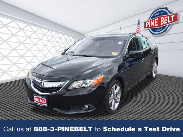Black 2013 Acura ILX 2.0L FWD with Technology Package Sedan Front-Wheel Drive 5-Speed Automatic
