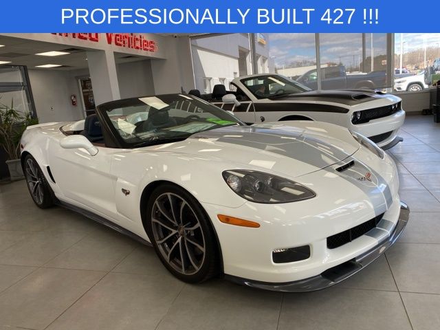 Arctic White 2013 Chevrolet Corvette 427 Collector Edition 1SC Convertible RWD Convertible Rear-Wheel Drive 6-Speed Manual