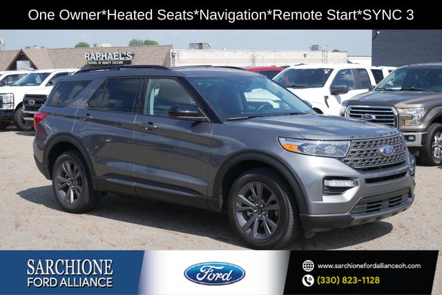 Carbonized Gray Metallic 2024 Ford Explorer SUV / Crossover All-Wheel Drive Automatic