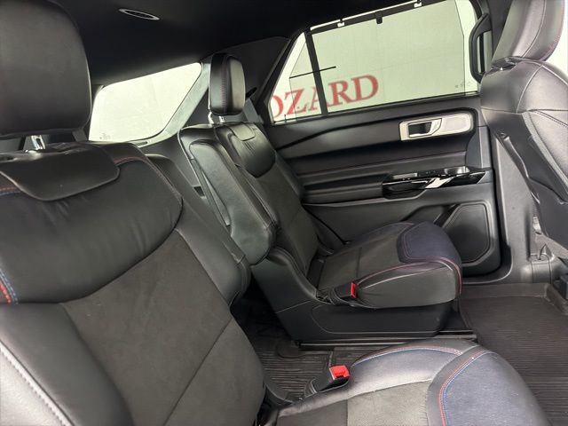 2023 Star White Metallic Tri-Coat Ford Explorer ST 4X4 SUV