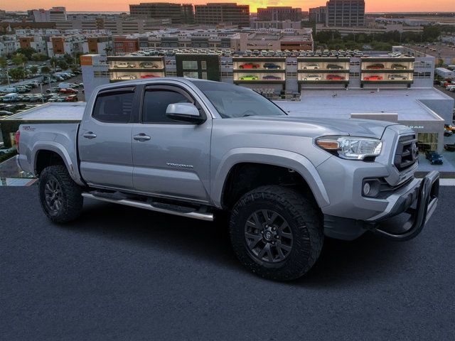 Silver 2020 Toyota Tacoma Pickup Truck 4X2 6-Speed Automatic