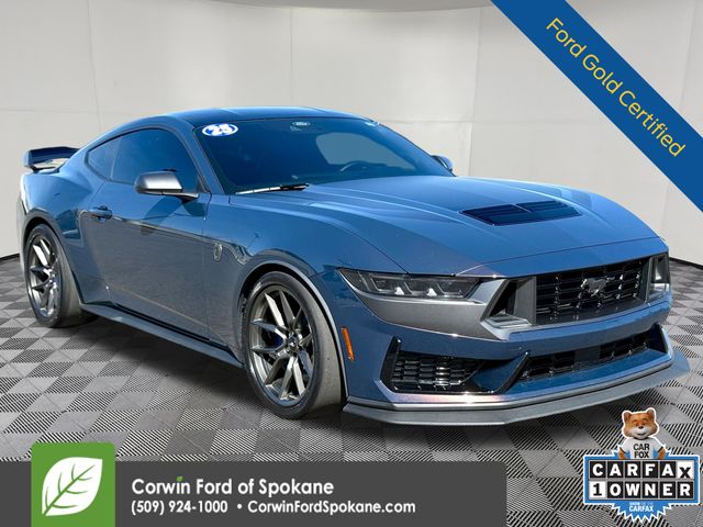 Blue Ember Metallic 2025 Ford Mustang Dark Horse Fastback RWD Coupe Rear-Wheel Drive Automatic