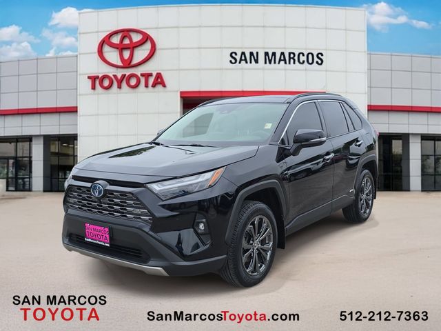 Midnight Black Metallic 2024 Toyota RAV4 Hybrid Limited AWD SUV / Crossover All-Wheel Drive Continuously Variable Transmission