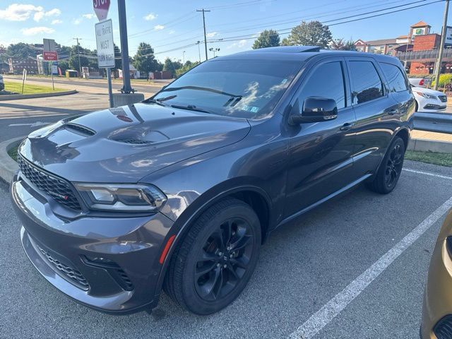 Granite Metallic Clearcoat 2021 Dodge Durango SUV / Crossover All-Wheel Drive 8-Speed Automatic