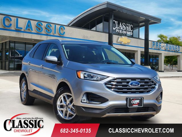Silver Metallic 2021 Ford Edge SUV / Crossover Front-Wheel Drive 8-Speed Automatic