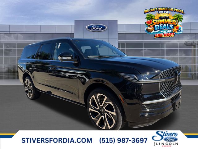 Infinite Black Metallic Clearcoat 2026 Lincoln Navigator L Reserve 4WD SUV / Crossover Four-Wheel Drive Automatic