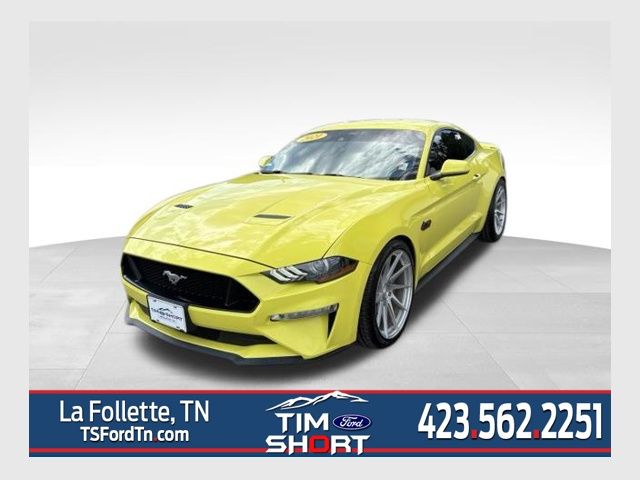 Grabber Yellow 2021 Ford Mustang Coupe Rear-Wheel Drive Automatic
