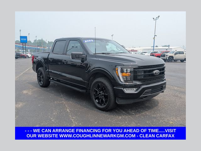 Black Metallic 2023 Ford F-150 Pickup Truck Four-Wheel Drive Automatic