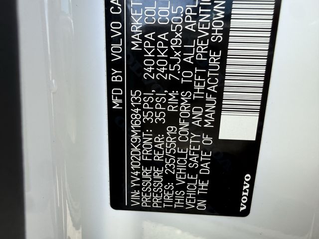2021 Volvo XC60 T5 Momentum White at Joe Myers Mazda Kia