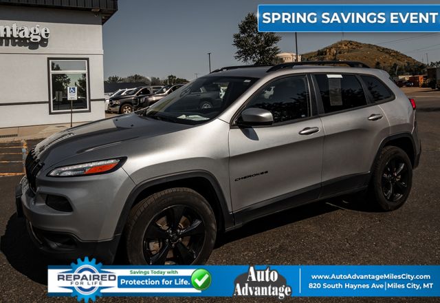 Billet Silver Metallic Clearcoat 2018 Jeep Cherokee SUV / Crossover Four-Wheel Drive 9-Speed Automatic