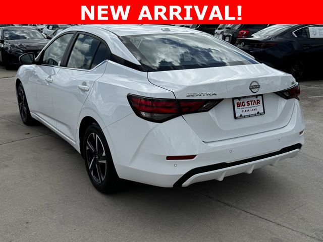 2024 Nissan Sentra SV White at Texan Dodge Chrysler Jeep Ram