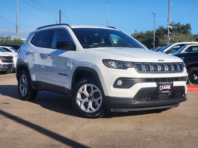 2025 Jeep Compass Latitude White at Big Star Chrysler Jeep Dodge Ram 