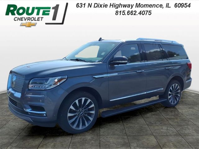 Gray 2021 Lincoln Navigator SUV / Crossover Four-Wheel Drive Automatic