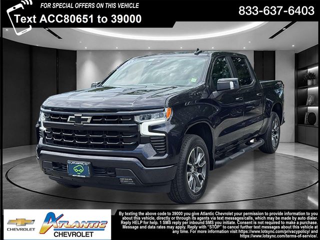 Ash 2023 Chevrolet Silverado 1500 RST Crew Cab 4WD Pickup Truck Four-Wheel Drive Automatic