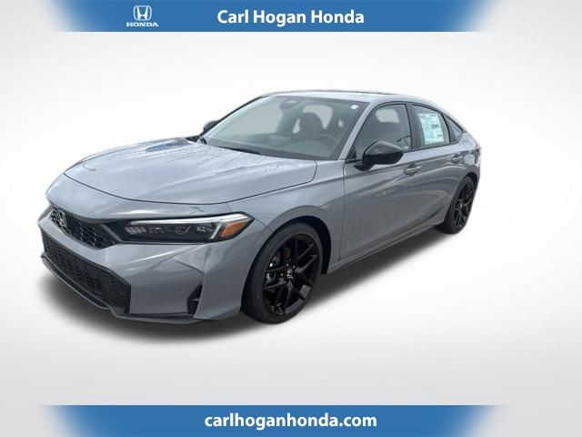 Urban Gray Pearl 2026 Honda Civic Hatchback Hatchback Front-Wheel Drive Continuously Variable Transmission