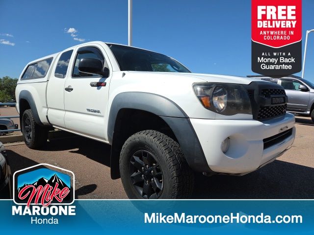 Super White 2008 Toyota Tacoma Pickup Truck Four-Wheel Drive 5-Speed Automatic Overdrive