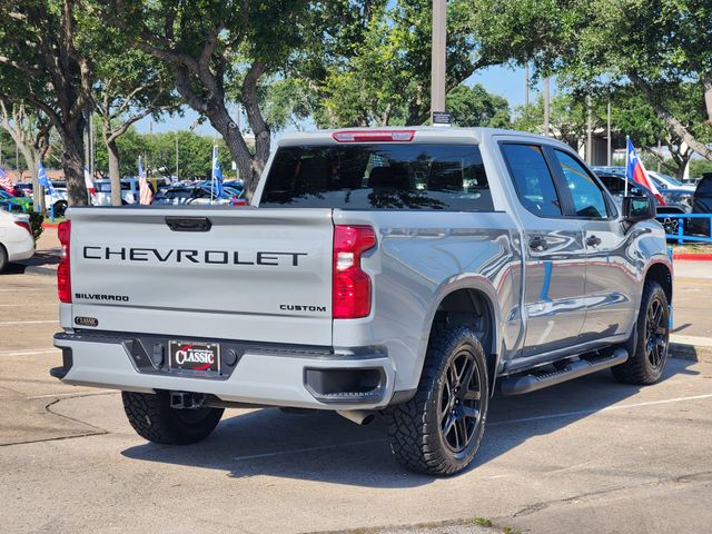2024 Chevrolet Silverado 1500 Custom Gray at Traditions Chevrolet