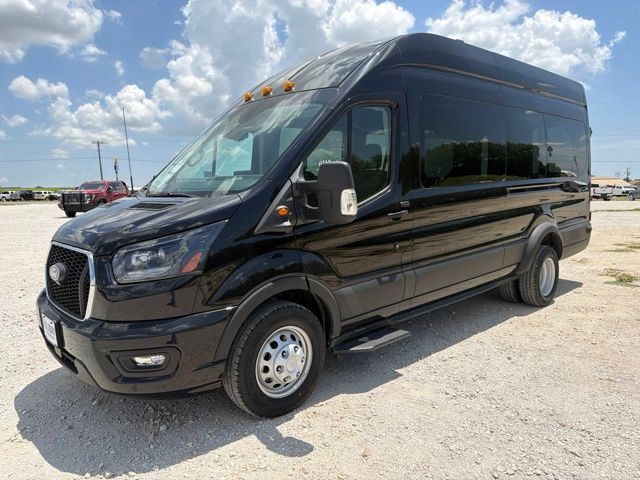 Agate Black Metallic 2026 Ford Transit Passenger Van Rear-Wheel Drive