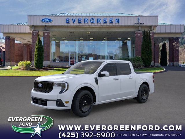 Space White Metallic 2026 Ford Maverick Pickup Truck All-Wheel Drive 7-Speed Automatic