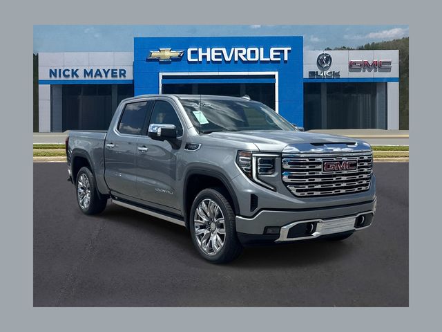 Sterling Metallic 2026 GMC Sierra 1500 Denali Crew Cab 4WD Pickup Truck Four-Wheel Drive Automatic