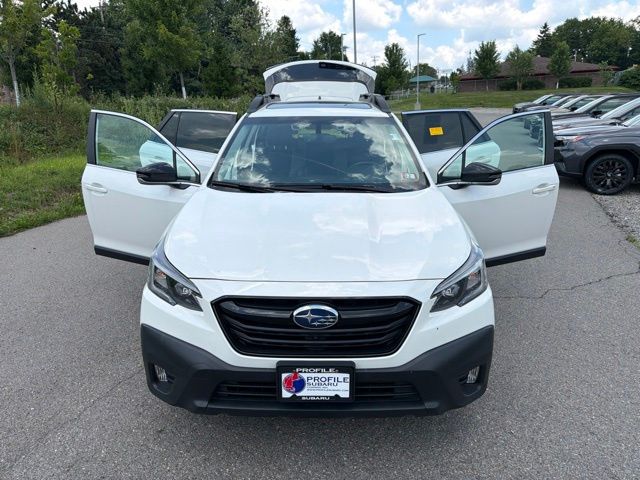 2021 Subaru Outback Onyx Edition XT White at Subaru and VW of Moon Township