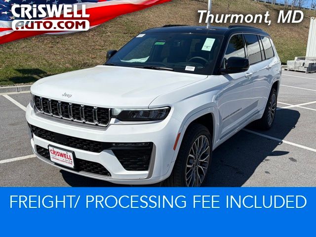 Bright White Clearcoat 2026 Jeep Grand Cherokee L Summit 4WD SUV / Crossover Four-Wheel Drive 8-Speed Automatic