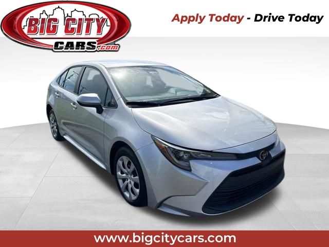 Classic Silver Metallic 2023 Toyota Corolla Sedan Front-Wheel Drive Continuously Variable Transmission
