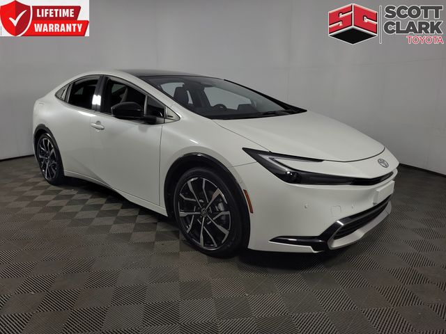 Pearl 2025 Toyota Prius Plug-In Hybrid Hatchback Front-Wheel Drive Continuously Variable Transmission