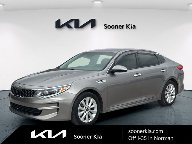 Titanium Gray 2016 Kia Optima EX Sedan Front-Wheel Drive 6-Speed Automatic