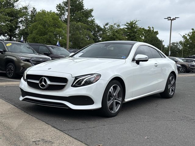 Polar White 2019 Mercedes-Benz E-Class Coupe All-Wheel Drive 9-Speed Automatic