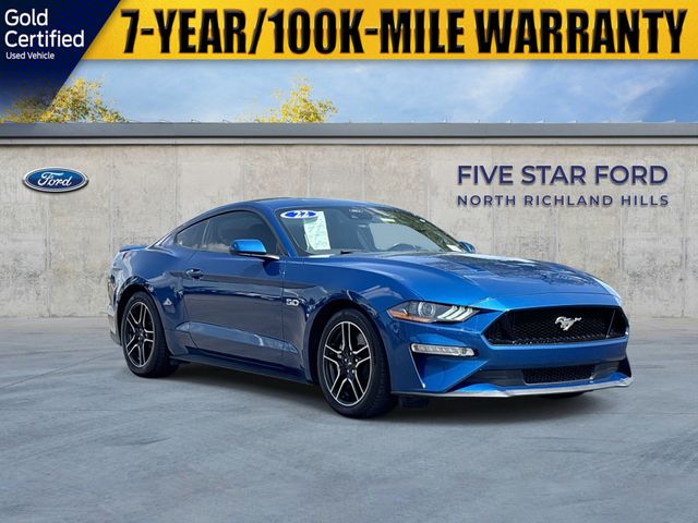 Blue Metallic 2022 Ford Mustang Coupe Rear-Wheel Drive Automatic