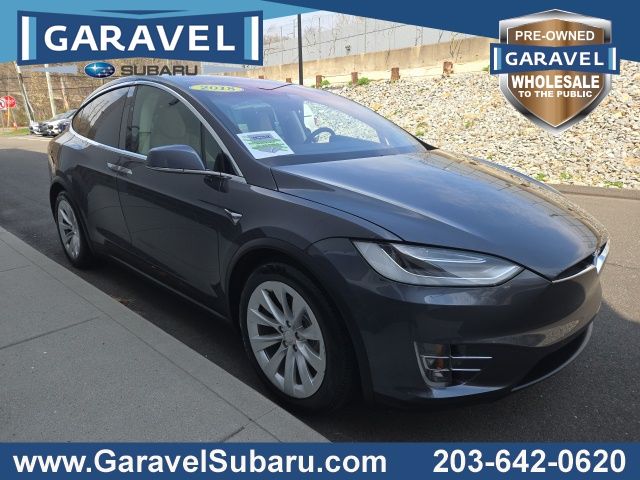 Midnight Silver Metallic 2018 Tesla Model X 75D AWD SUV / Crossover All-Wheel Drive 1-Speed Automatic