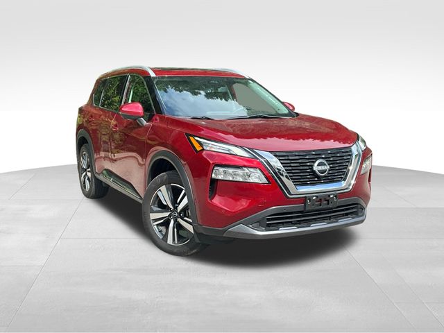 Red (Scarlet Ember Tintcoat) 2023 Nissan Rogue SL AWD SUV / Crossover All-Wheel Drive Continuously Variable Transmission