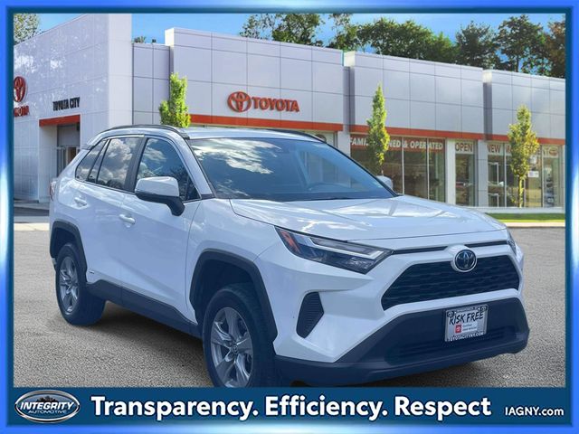 Ice Cap 2025 Toyota RAV4 Hybrid XLE AWD SUV / Crossover All-Wheel Drive Continuously Variable Transmission