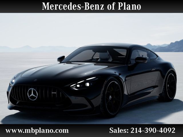 Obsidian Black Metallic 2026 Mercedes-Benz AMG GT 55 4MATIC Coupe All-Wheel Drive 9-Speed Automatic
