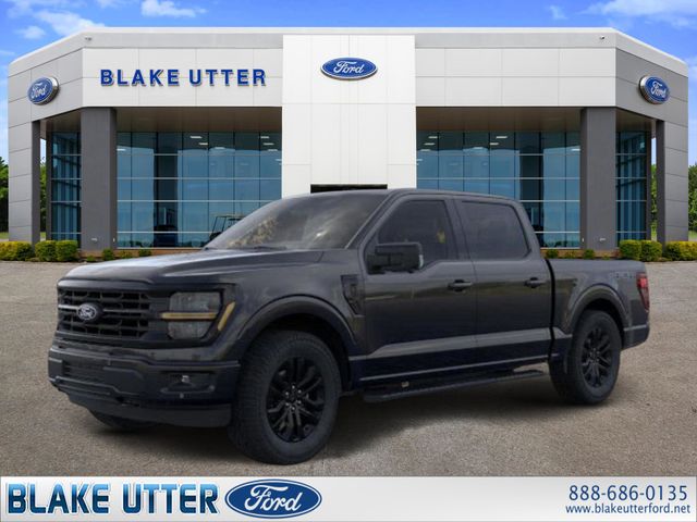 Agate Black Metallic 2026 Ford F-150 XLT SuperCrew 4WD Pickup Truck Four-Wheel Drive Automatic