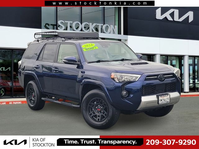Nautical Blue Metallic 2024 Toyota 4Runner SUV / Crossover Four-Wheel Drive 5-Speed Automatic