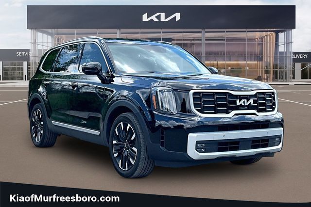 Ebony Black 2024 Kia Telluride SUV / Crossover All-Wheel Drive 8-Speed Automatic